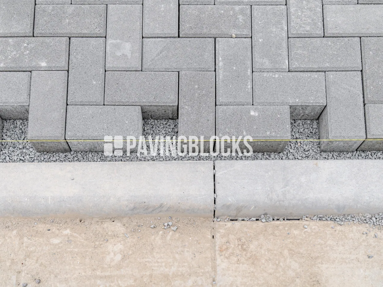 Foto proyek pemasangan paving block