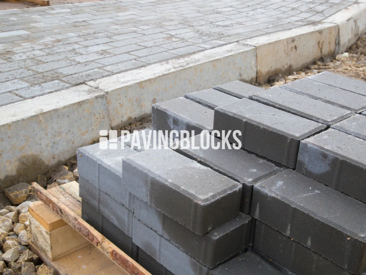 Foto proyek pemasangan paving block