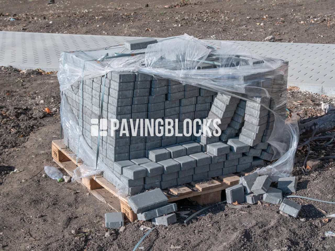 Foto proyek pemasangan paving block