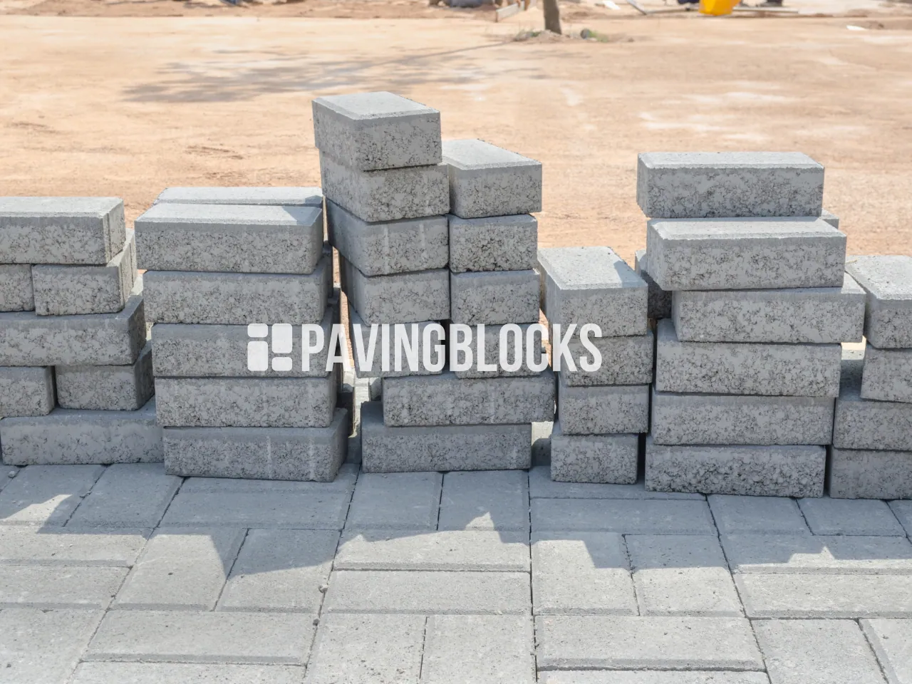 Foto proyek pemasangan paving block