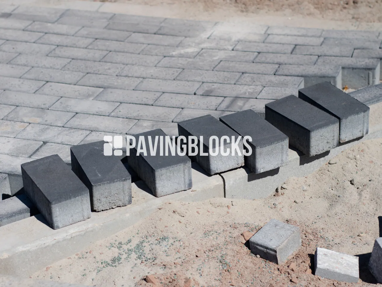 Foto proyek pemasangan paving block