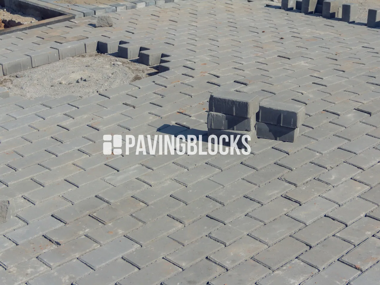 Foto proyek pemasangan paving block