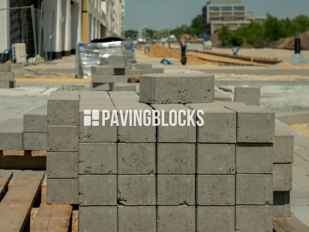 Foto proyek pemasangan paving block
