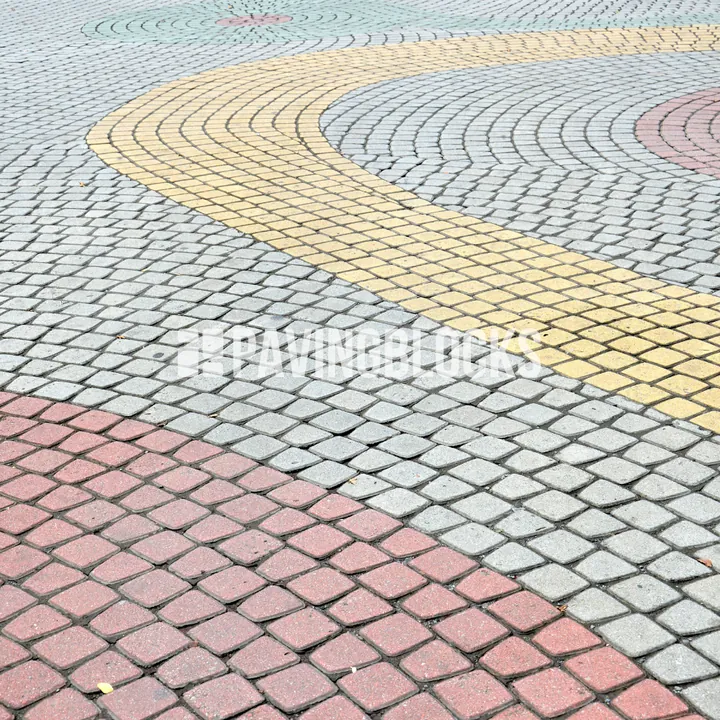 Proyek paving block jalan komplek Depok