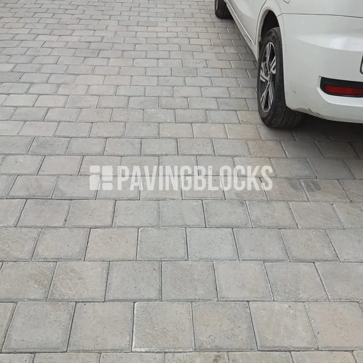 Proyek paving block parkiran kantor Bogor