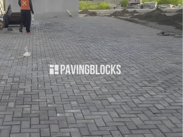 Foto proyek pemasangan paving block
