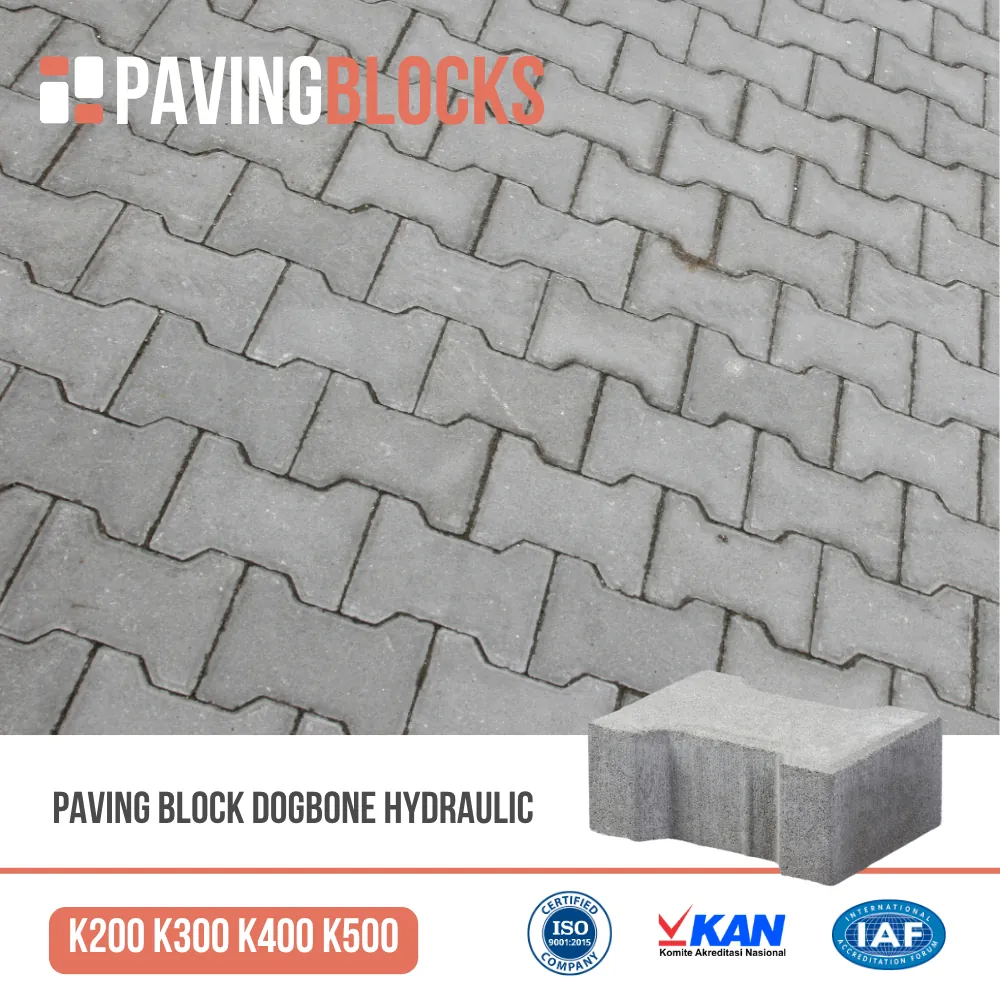 Paving Block Dogbone K300 Abu Natural