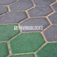 Paving Block Hexagon Terpasang